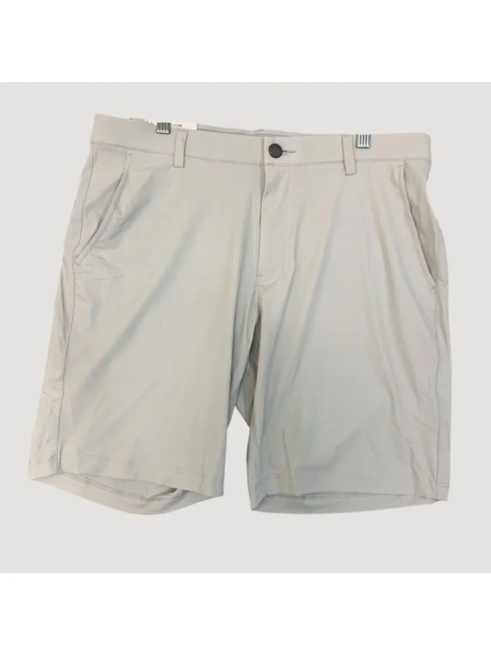 NWT Infinity LinearFlex Men's 32 Gray Performance Shorts 4-Way Stretch